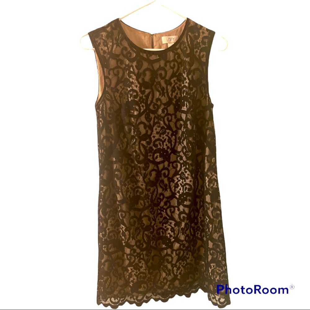 Black Lace Mini Dress